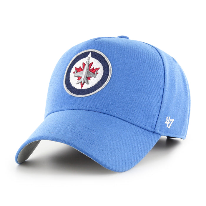 Winnipeg Jets NHL 47 Brand Men's Light Blue MVP Adjustable Hat