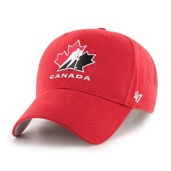 Hockey Canada IIHF 47 Brand Infant Red MVP Adjustable Hat