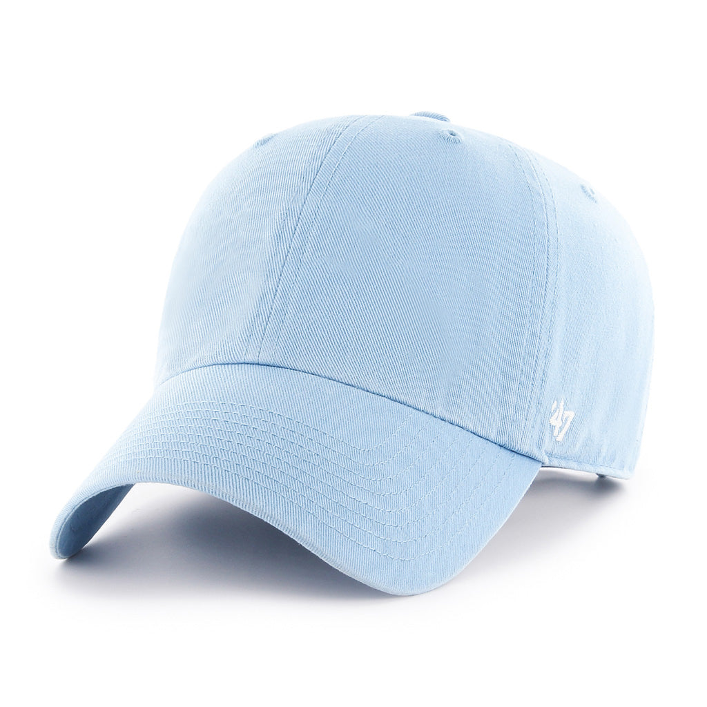 Blank 47 Brand Casquette ajustable Columbia Blue Clean Up pour hommes