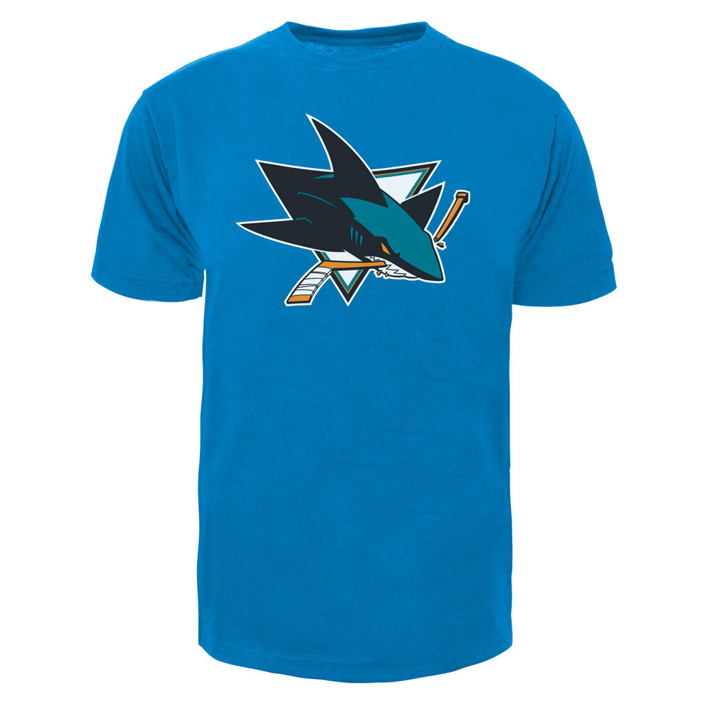 San Jose Sharks NHL 47 Brand T-shirt de fan à imprimé sarcelle pour hommes