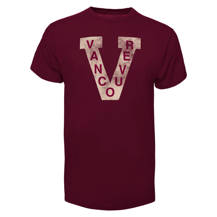Vancouver Millionaires NHL 47 Brand Men's Maroon Imprint Fan T-Shirt