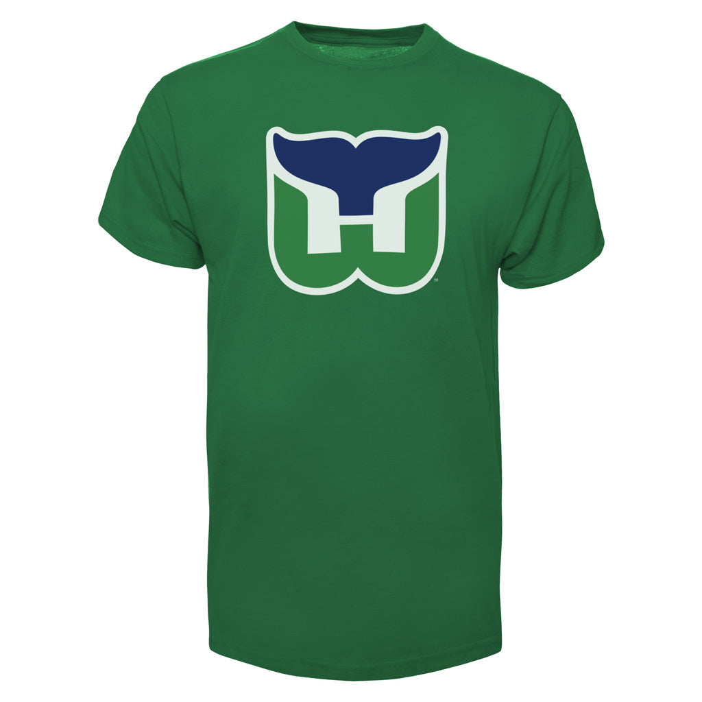 Hartford Whalers NHL 47 Brand T-shirt de fan à imprimé vert pour hommes