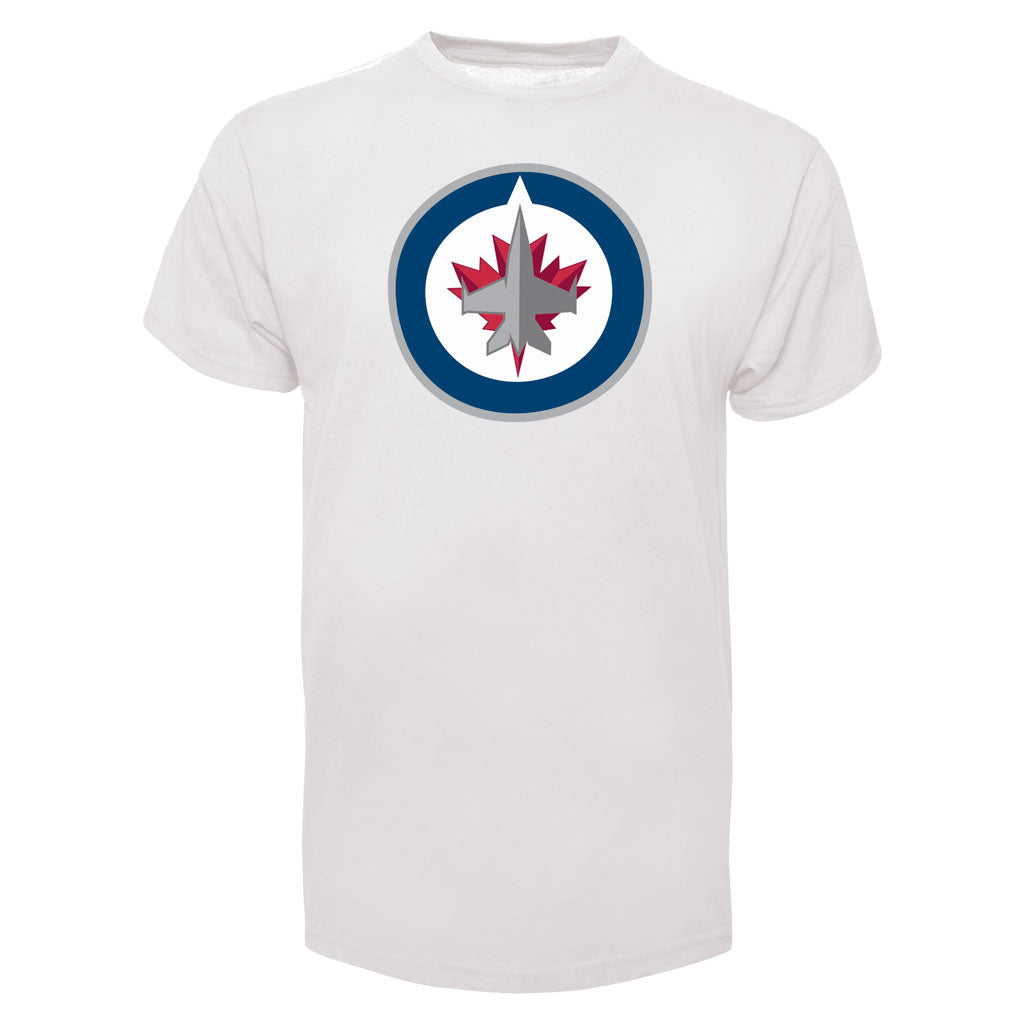 T-shirt de fan blanc avec impression des Jets de Winnipeg NHL 47 Brand pour hommes