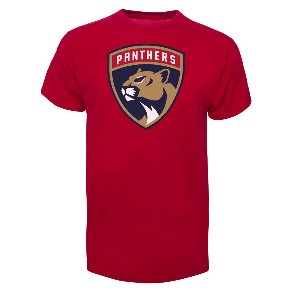 T-shirt de fan rouge avec impression de la marque Florida Panthers NHL 47 pour hommes