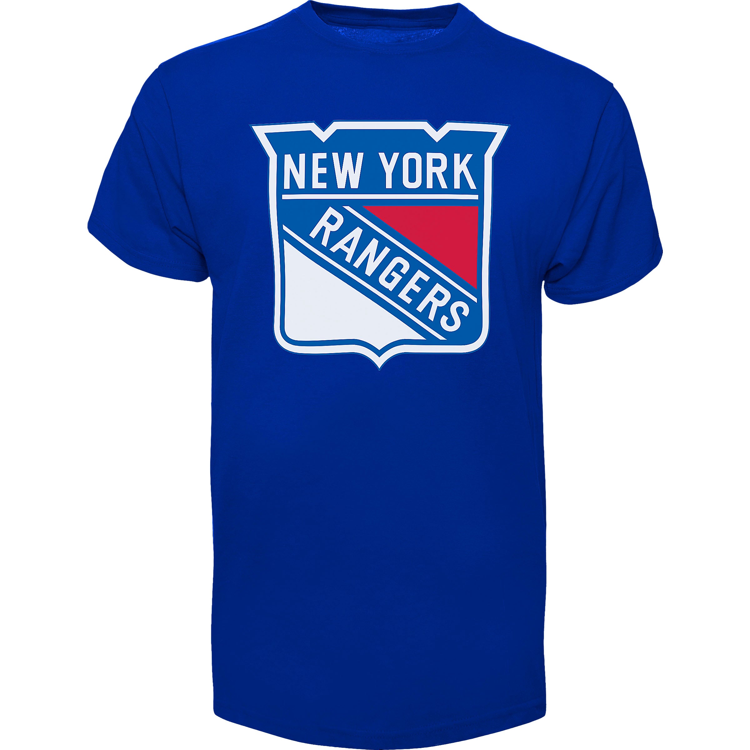 T-shirt de fan à imprimé royal des Rangers de New York NHL 47 de la marque pour hommes