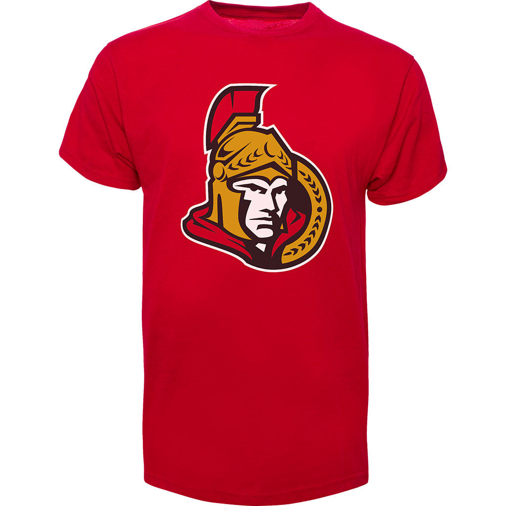 T-shirt de fan rouge avec impression 47 Brand des Sénateurs d'Ottawa LNH pour hommes