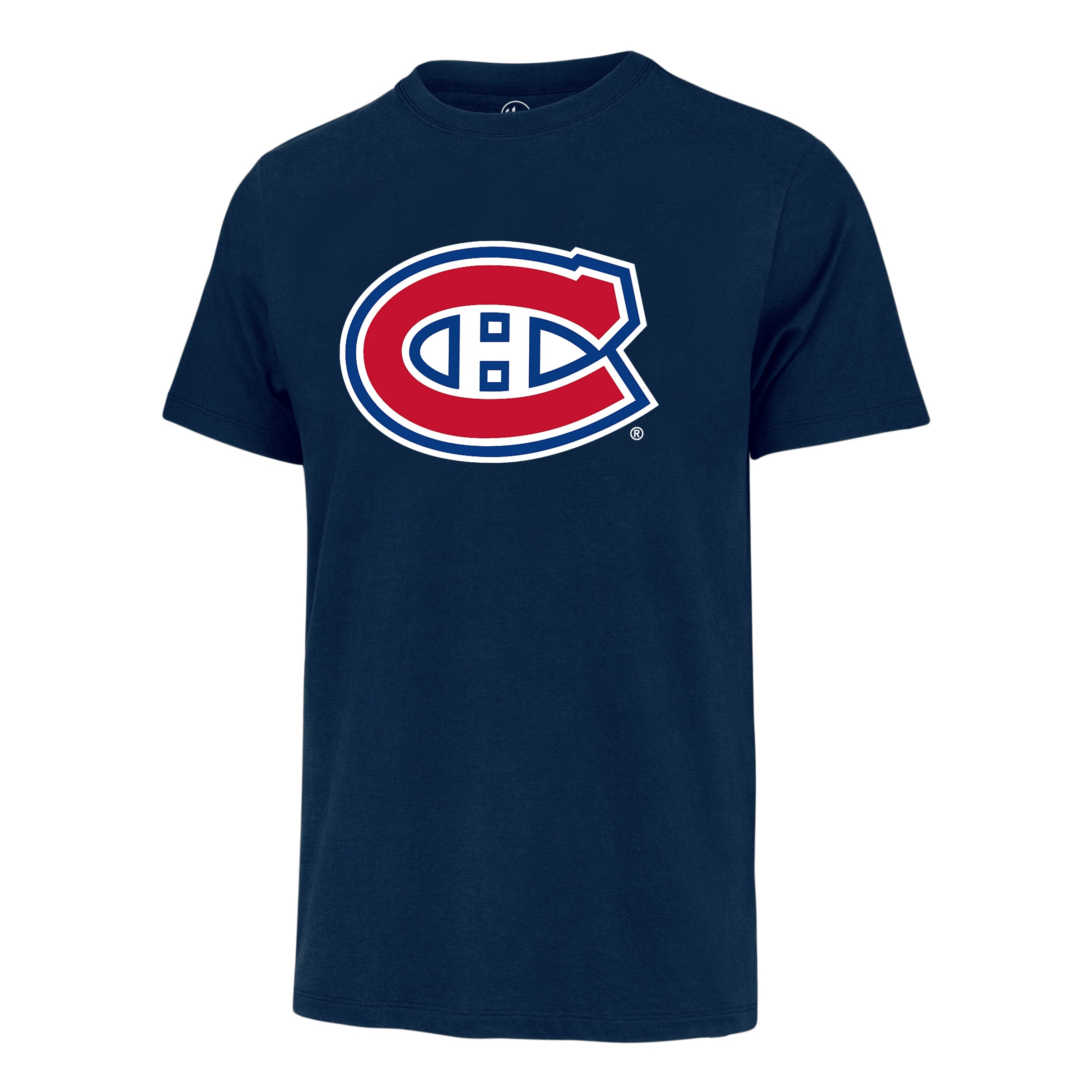 T-shirt de fan à imprimé bleu marine des Canadiens de Montréal NHL 47 Brand pour hommes