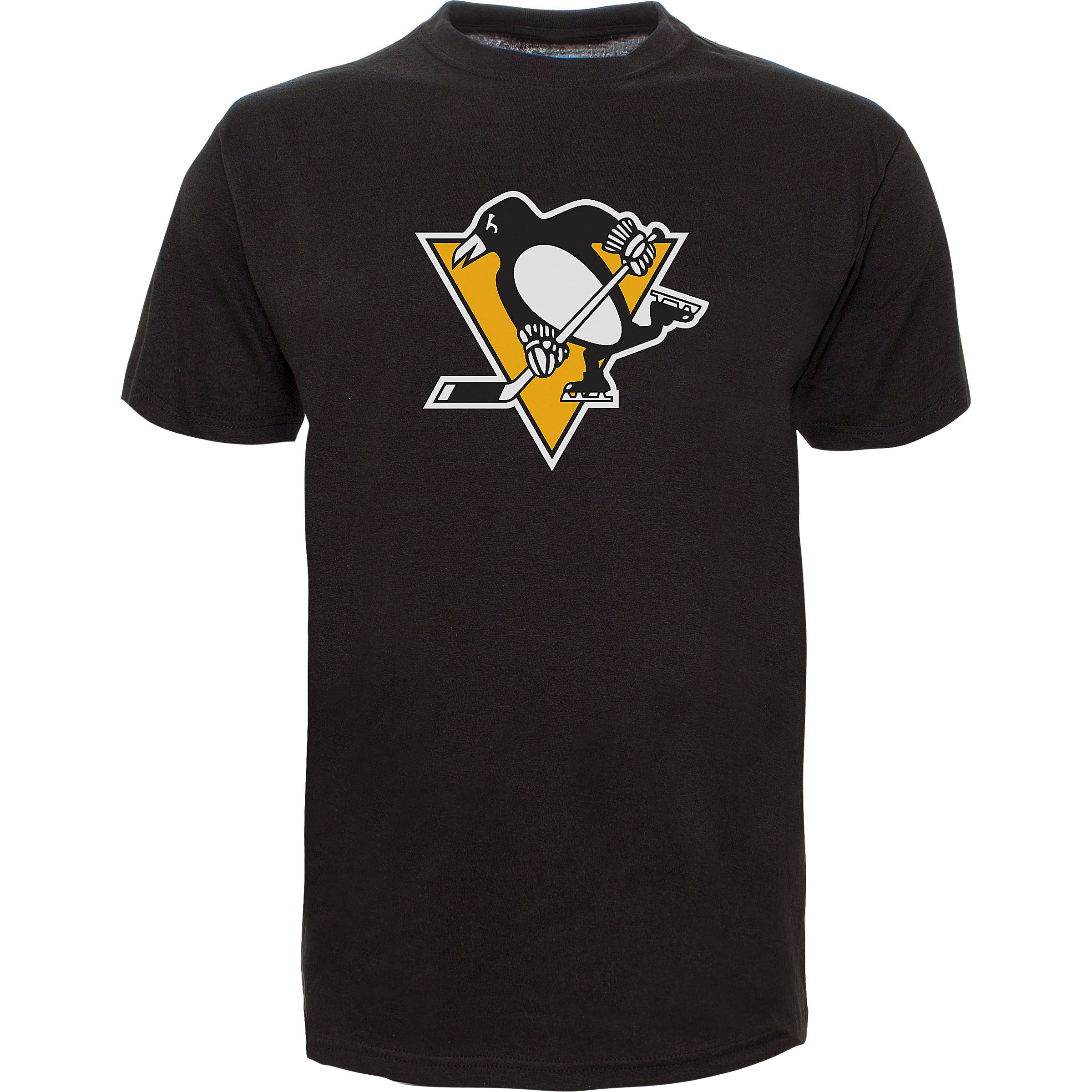 T-shirt de fan noir avec impression des Penguins de Pittsburgh NHL 47 Brand pour hommes