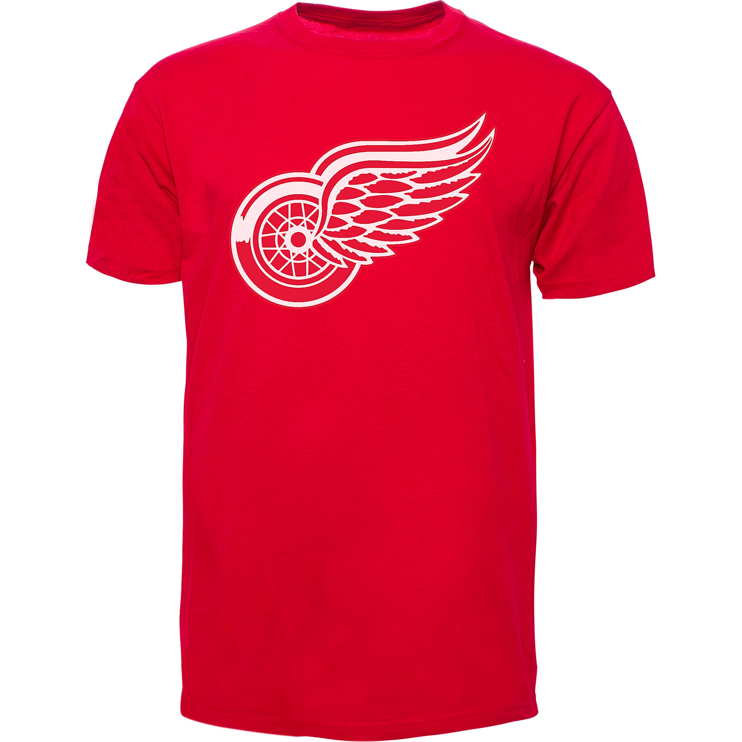 T-shirt de fan à imprimé rouge des Red Wings de Detroit NHL 47 pour hommes