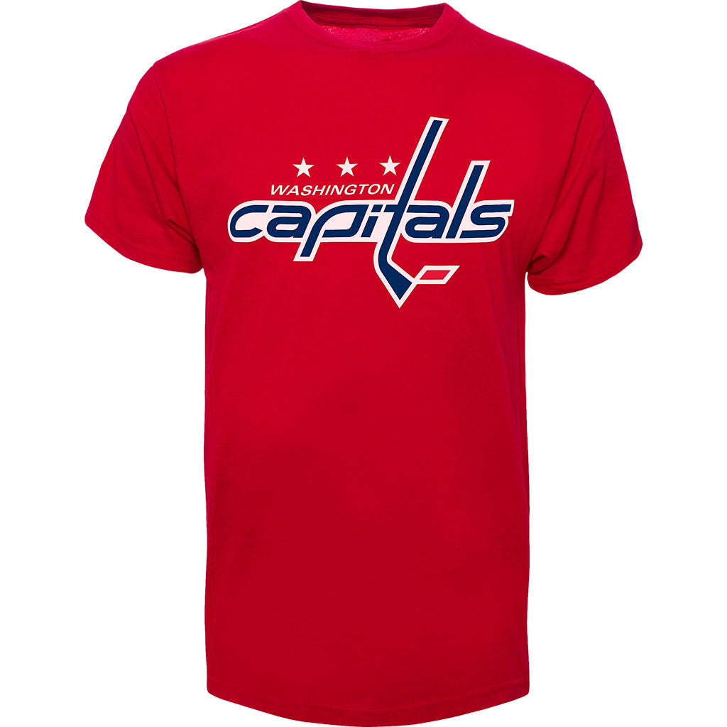 T-shirt de fan rouge avec impression des Capitals de Washington NHL 47 de la marque pour hommes