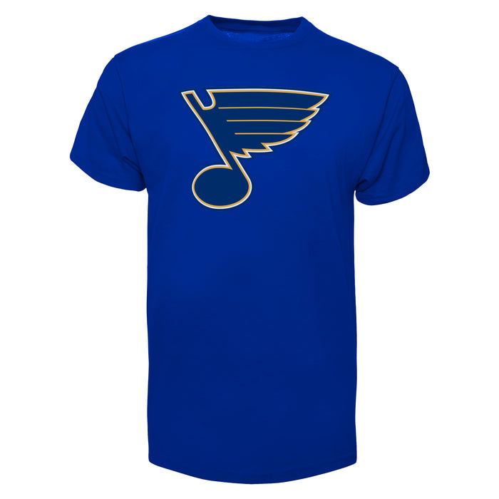 St. Louis Blues NHL 47 Brand Men's Royal Imprint Fan T-Shirt