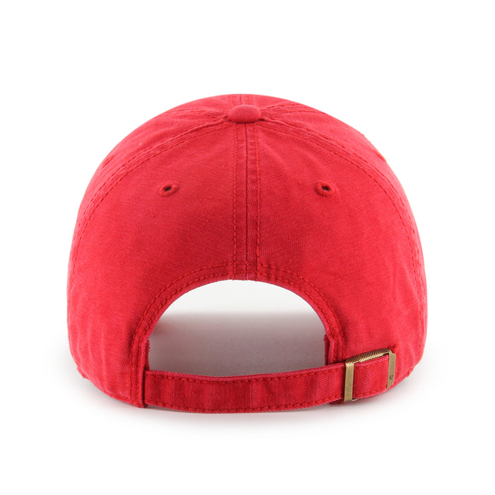 Calgary Stampeders CFL 47 Brand Men's Red Vernon Clean up Adjustable Hat