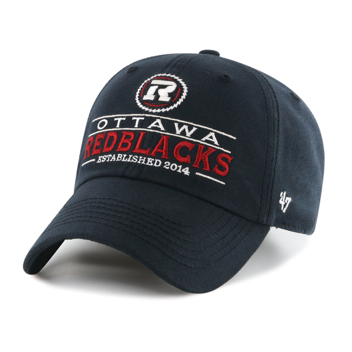 Ottawa Redblacks CFL 47 Brand Men's Navy Vernon Clean up Adjustable Hat