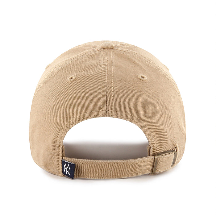 New York Yankees MLB 47 Brand Men's Khaki Clean Up Adjustable Hat