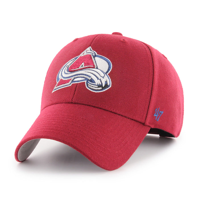 Colorado Avalanche NHL 47 Brand Men's Burgundy MVP Alternate Adjustable Hat