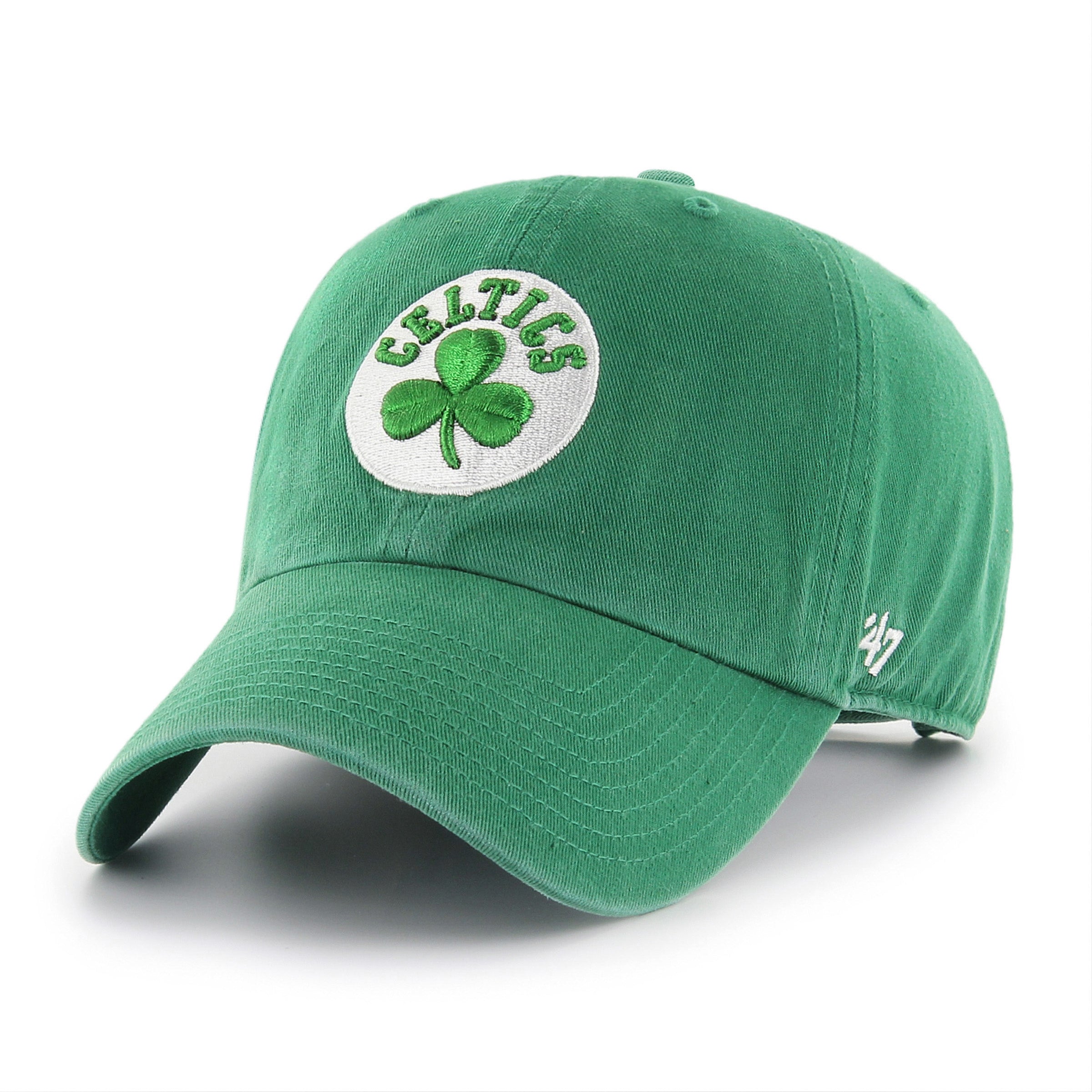 Boston Celtics NBA 47 Brand Kelly Green Clean Up Casquette réglable alternative pour homme