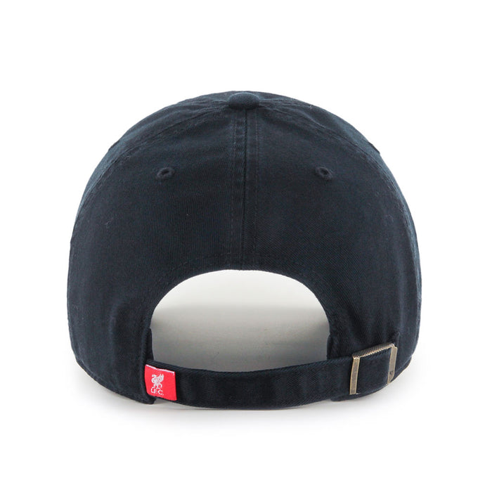 Liverpool FC EPL 47 Brand Men's Black Clean up Alternate Adjustable Hat