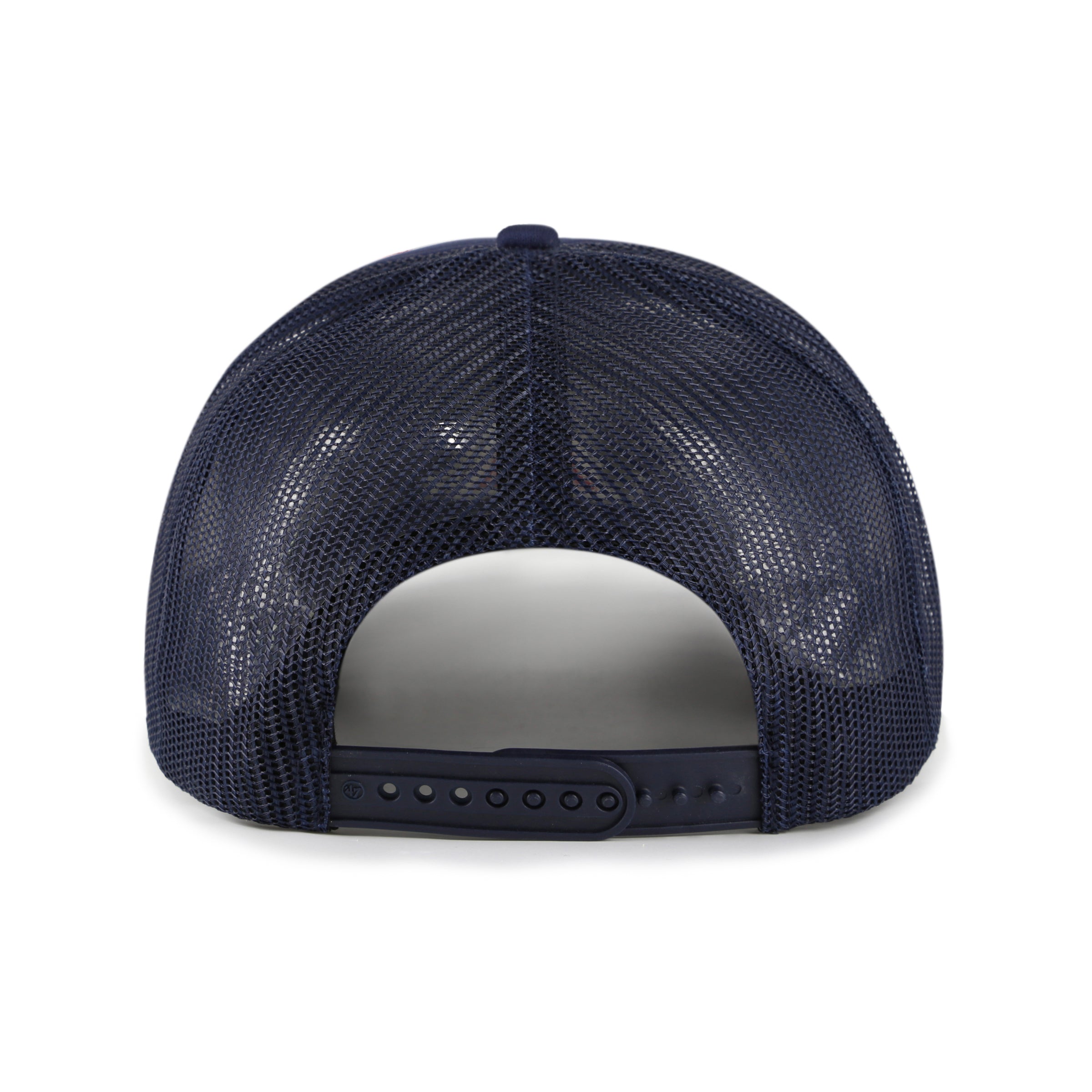 New York Yankees MLB 47 Brand Snapback de camionneur en mousse bleu marine sur le devant en maille pour hommes