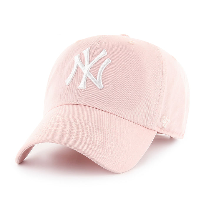 New York Yankees MLB 47 Brand Men's Pink Clean Up Adjustable Hat