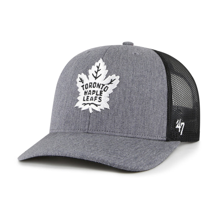 Toronto Maple Leafs NHL 47 Brand Men's Carbon Trucker Snapback