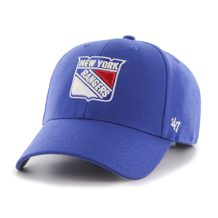 New York Rangers NHL 47 Brand Men's Royal MVP Adjustable Hat