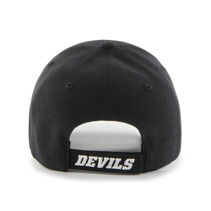 New Jersey Devils NHL 47 Brand Men's Black MVP Adjustable Hat