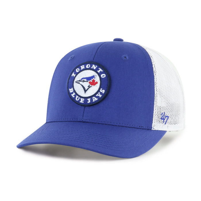 Toronto Blue Jays MLB 47 Brand Youth Royal Pop Up Trucker Adjustable Hat