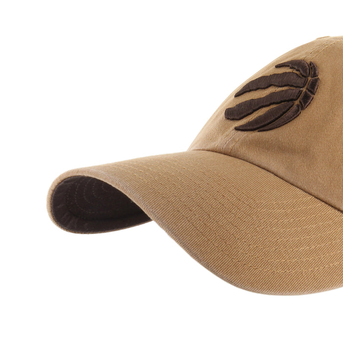 Toronto Raptors NBA 47 Brand Men's Dune Chocolate Clean Up Adjustable Hat