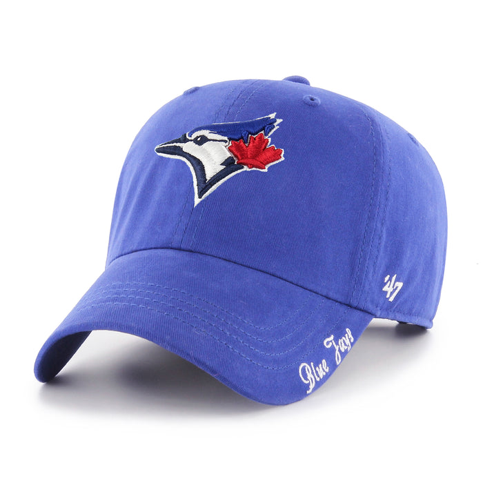 Toronto Blue Jays MLB 47 Brand Women's Royal Miata Clean Up Adjustable Hat