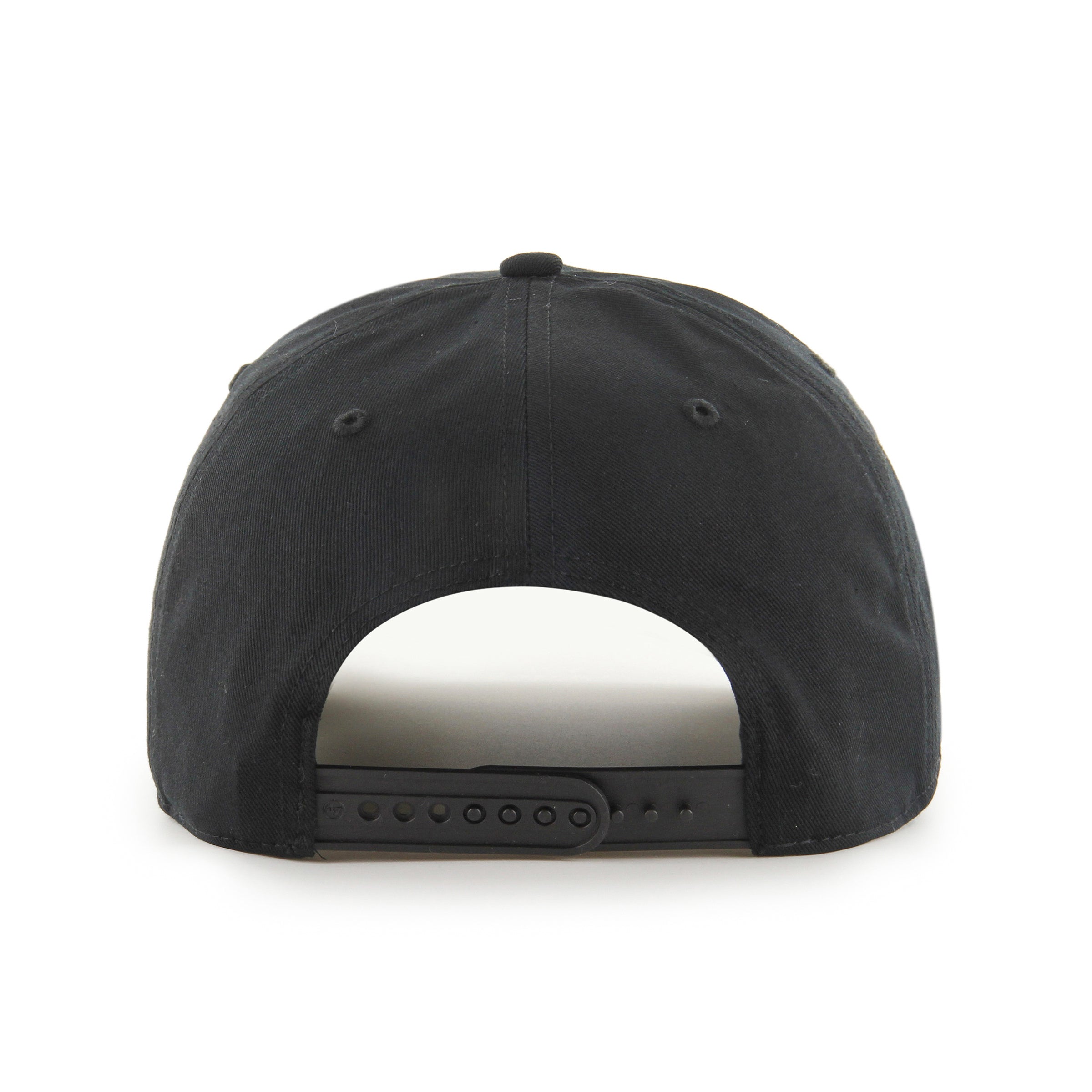 Casquette ajustable noire et blanche Sure Shot Hitch pour homme de la marque MLB 47 des Yankees de New York