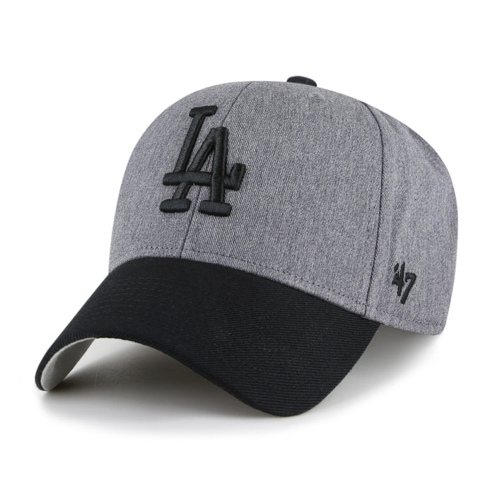 Los Angeles Dodgers MLB 47 Brand Men's Grey Granite MVP Adjustable Hat