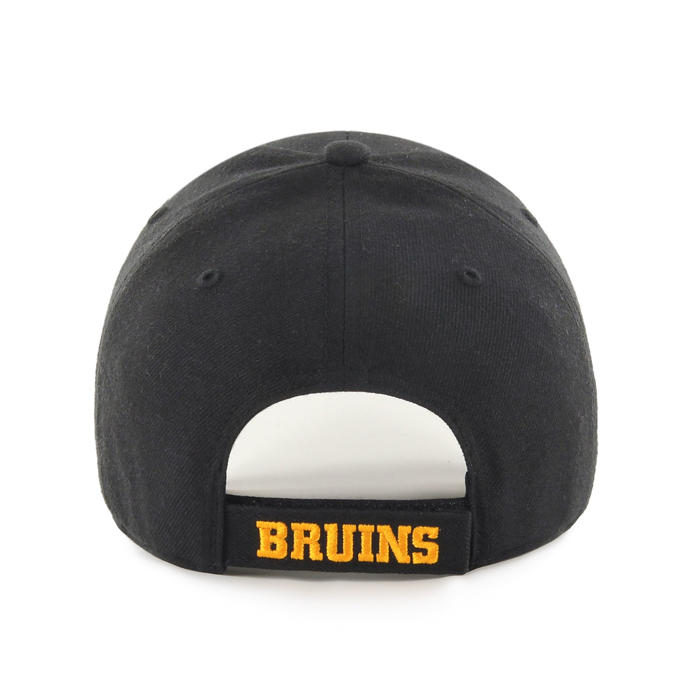 Casquette ajustable MVP pour homme Boston Bruins NHL 47 Brand noire avec logo B 1933