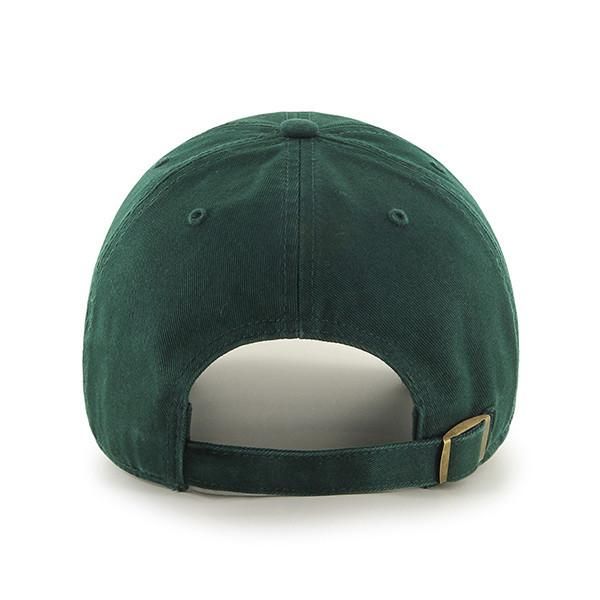 Casquette ajustable pour homme de marque Blank 47, vert foncé, à nettoyer