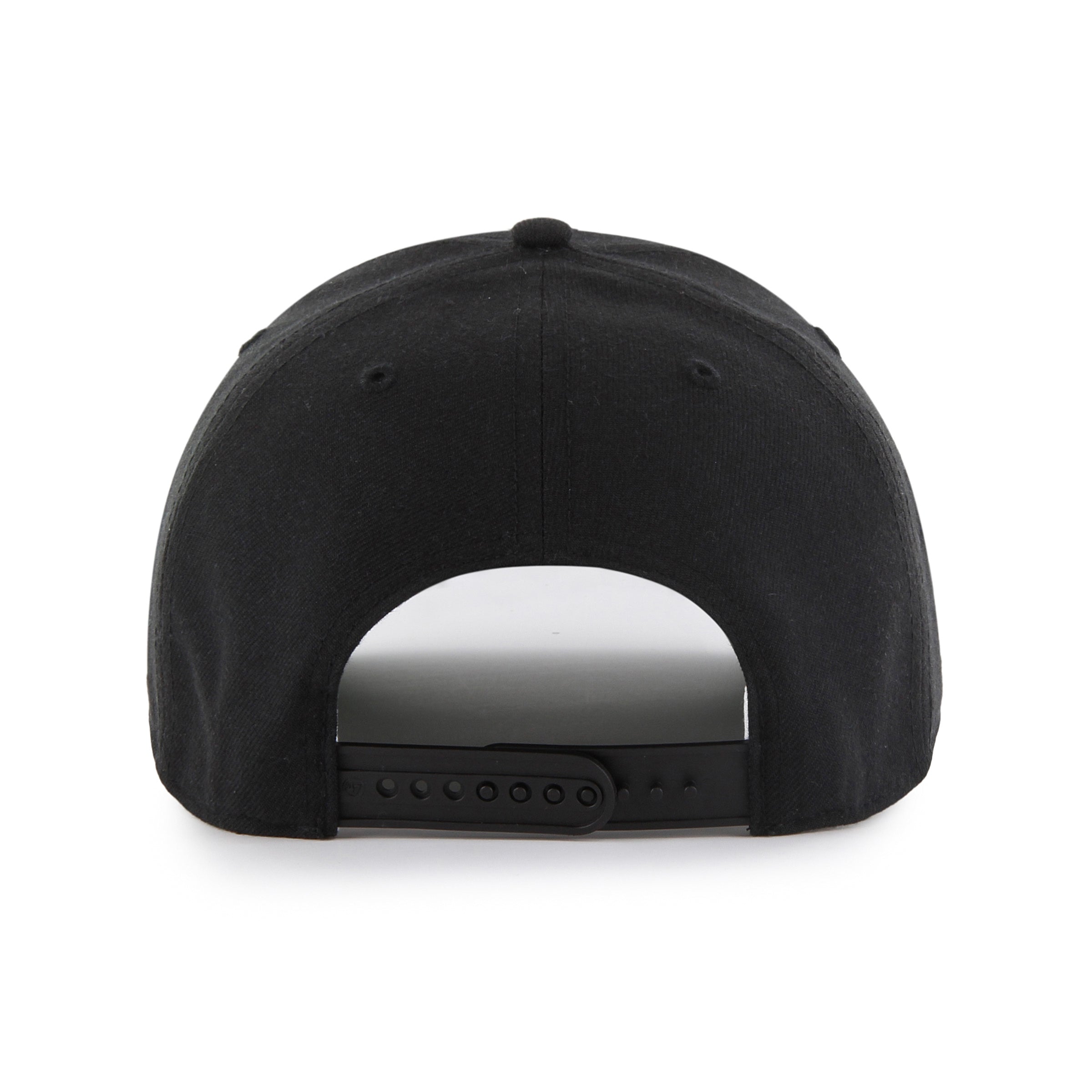 Casquette à pression noire Attitude Hitch pour homme de la LNH 47 des Flames de Calgary