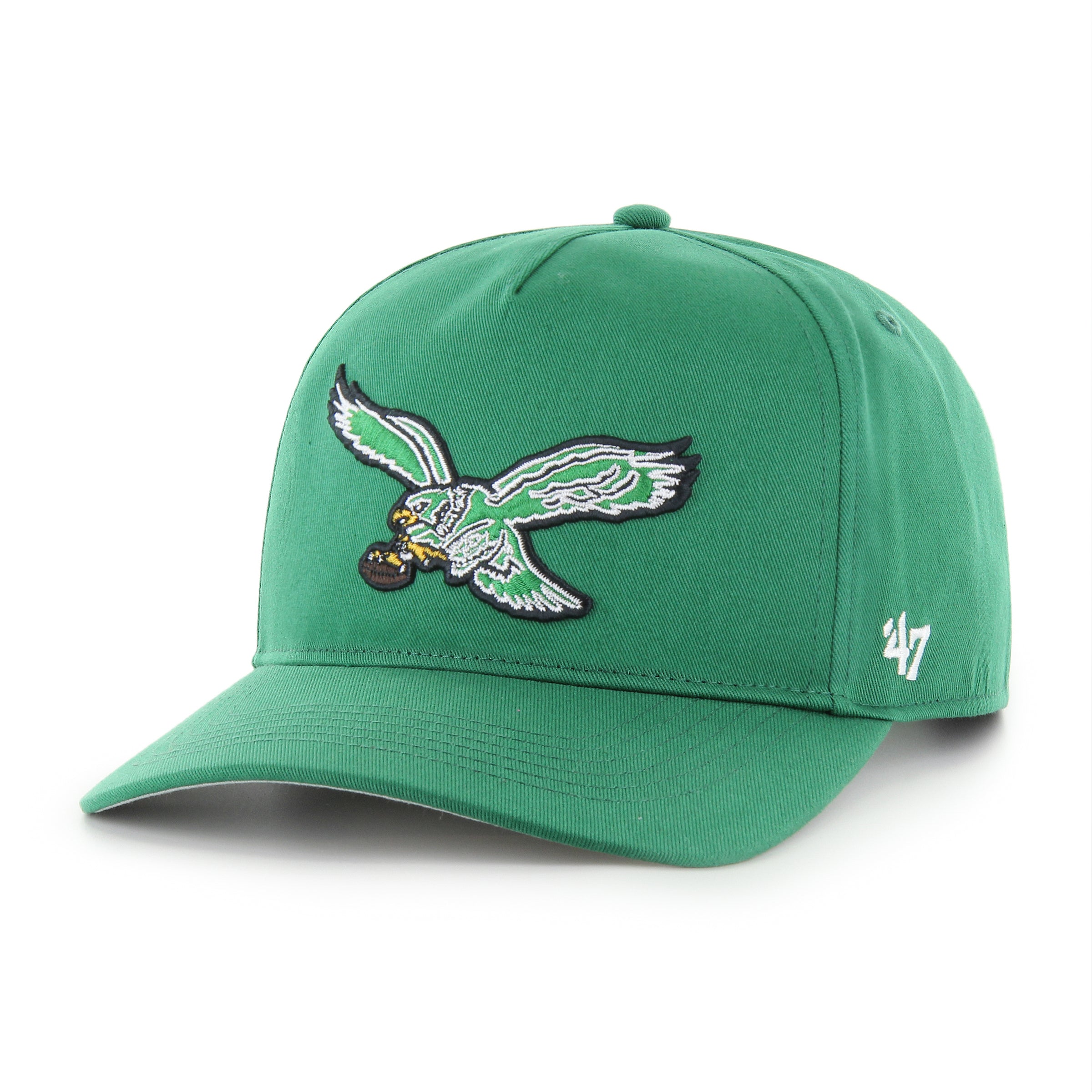 Philadelphia Eagles NFL 47 Brand Men's Green Legacy Hitch Adjustable Hat