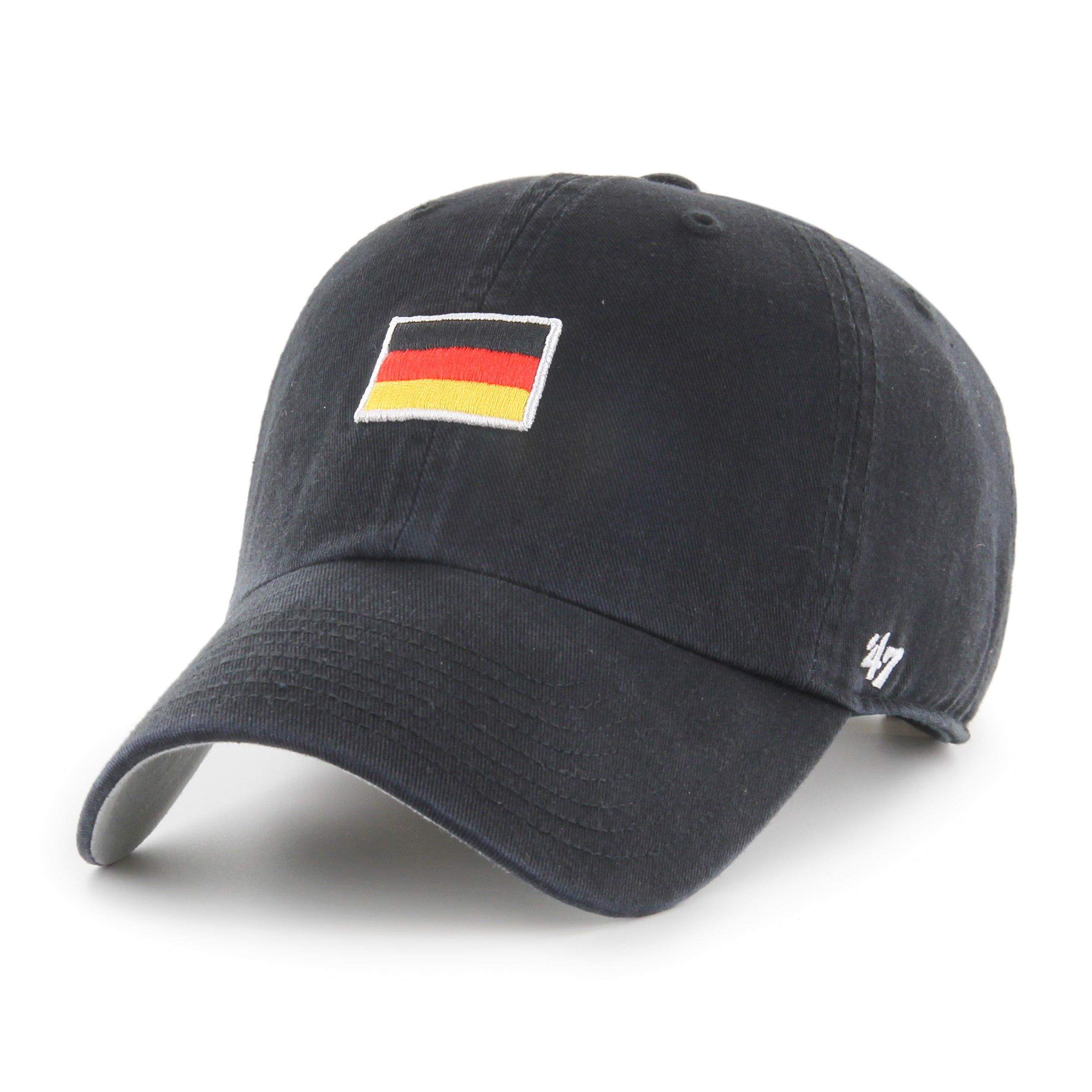 Casquette ajustable noire pour homme de marque Germany 47, Clean Up Places Abate