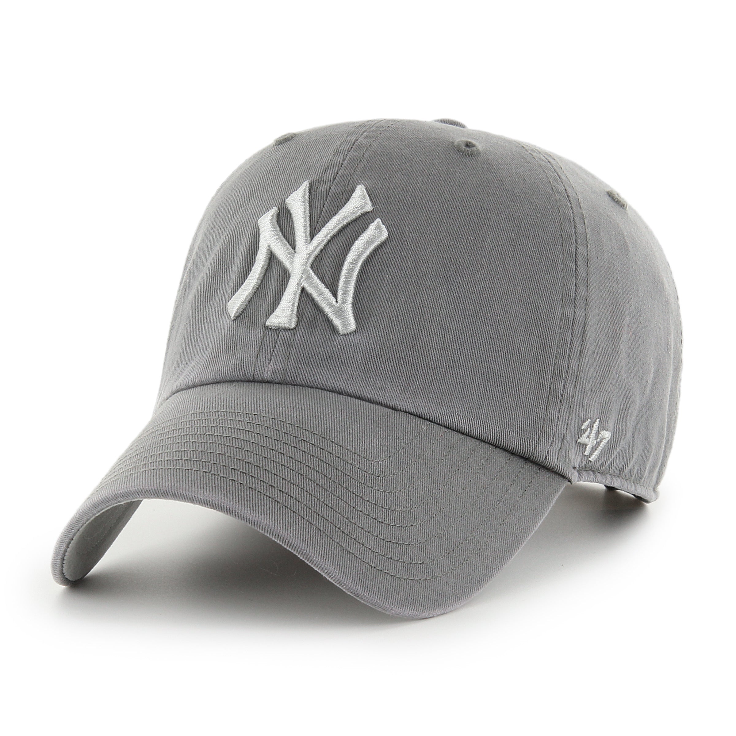 New York Yankees MLB 47 Brand Men's Cement Ballpark Clean Up Adjustable Hat