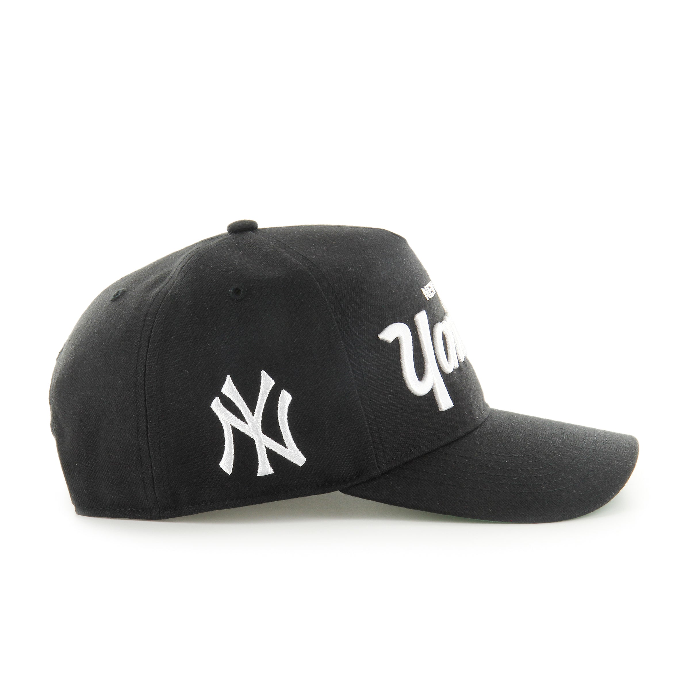 New York Yankees MLB 47 Brand Men's Black Attitude Hitch Adjustable Hat