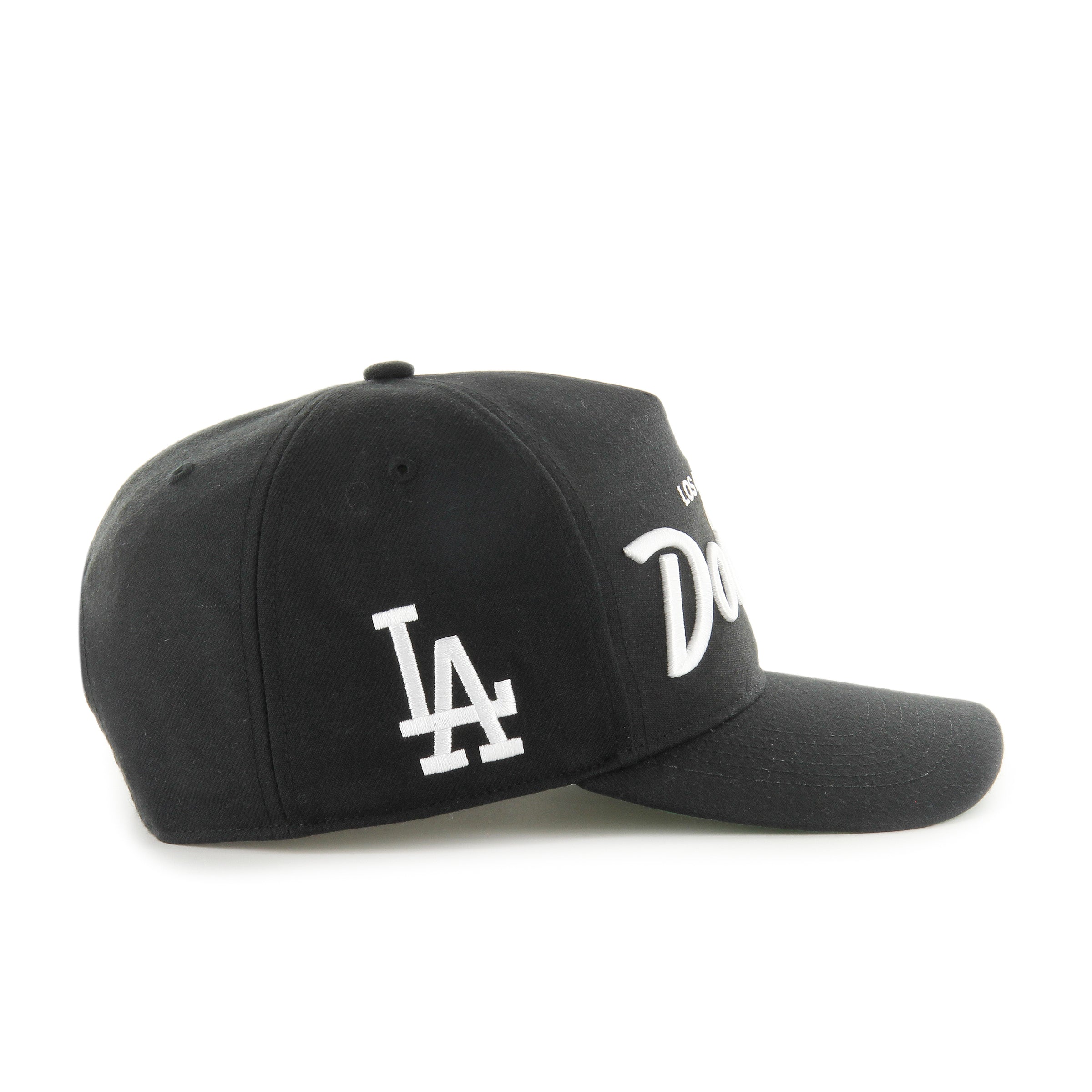 Los Angeles Dodgers MLB 47 Brand Men's Black Attitude Hitch Adjustable Hat