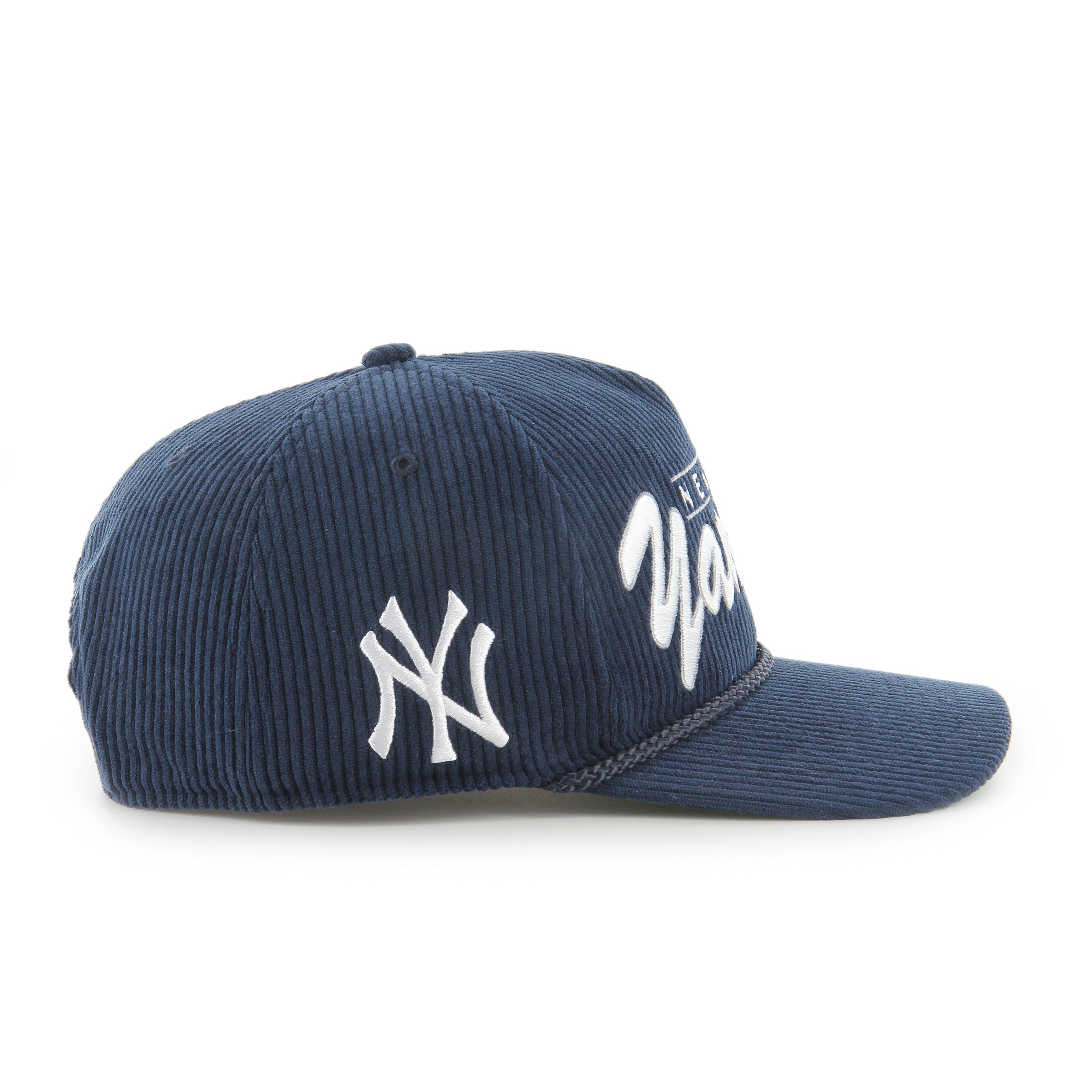 Casquette snapback à double en-tête pour homme New York Yankees MLB 47 Brand bleu marine