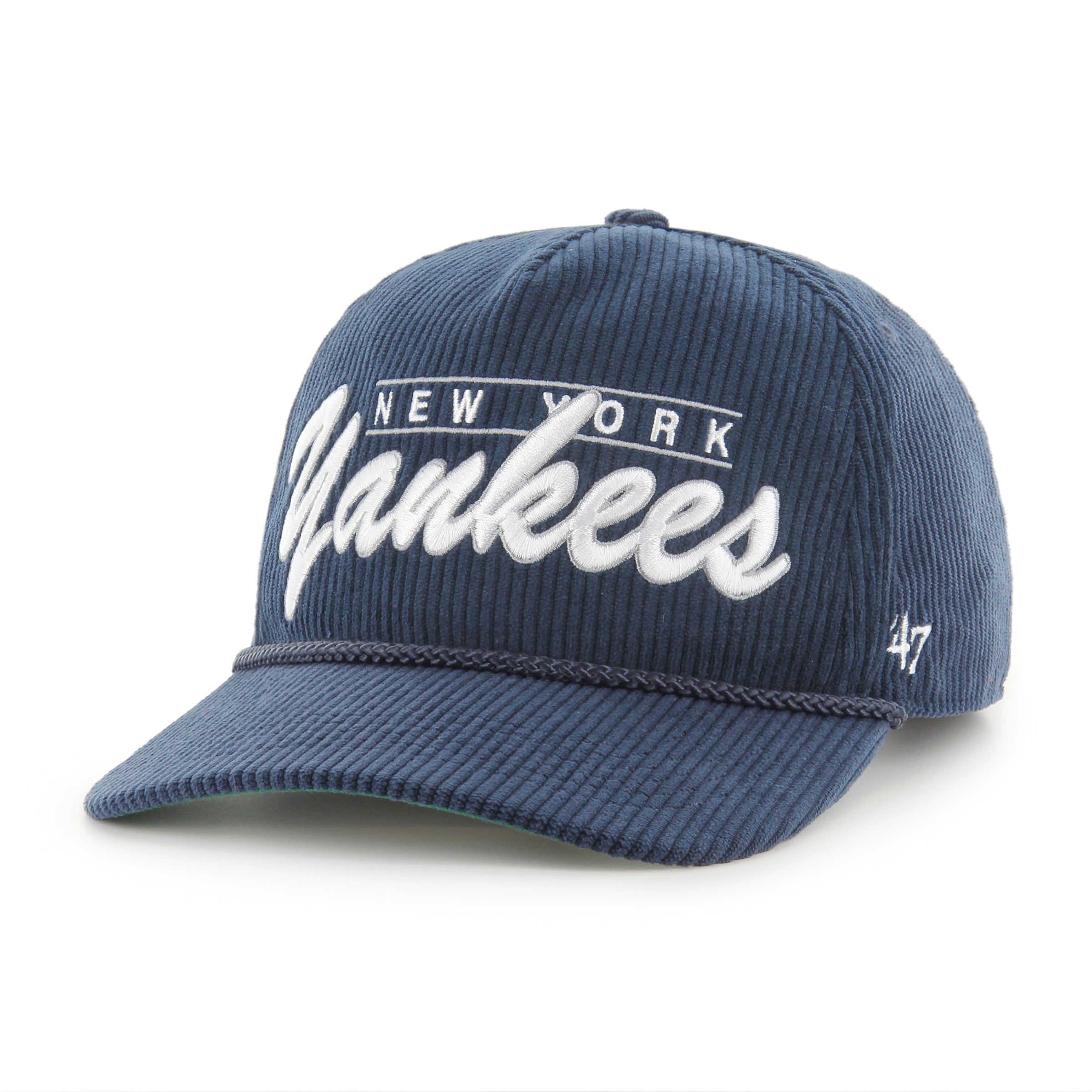 Casquette snapback à double en-tête pour homme New York Yankees MLB 47 Brand bleu marine