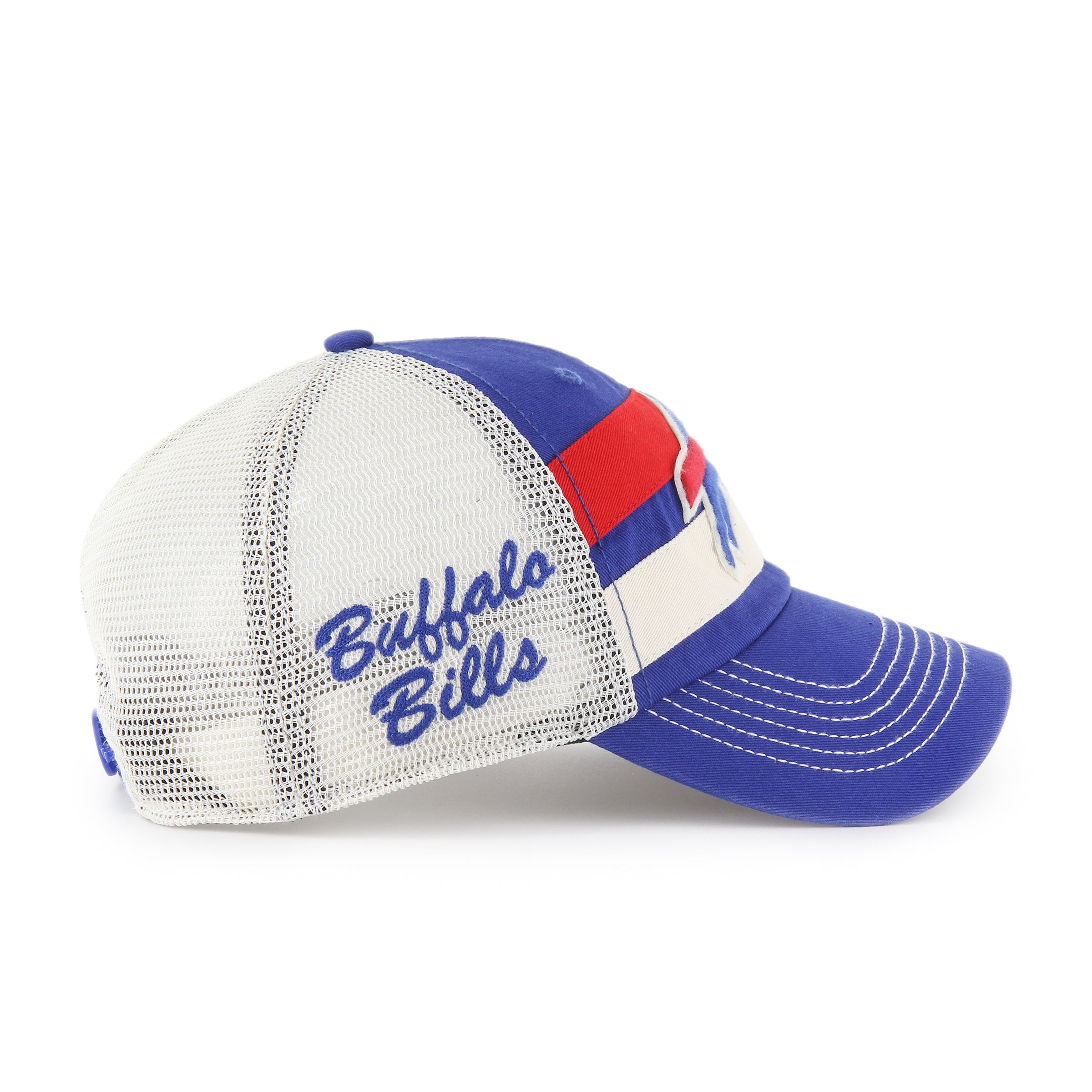 Buffalo Bills NFL 47 Brand Men's Royal ClubHouse Boon Trucker Clean up Hat