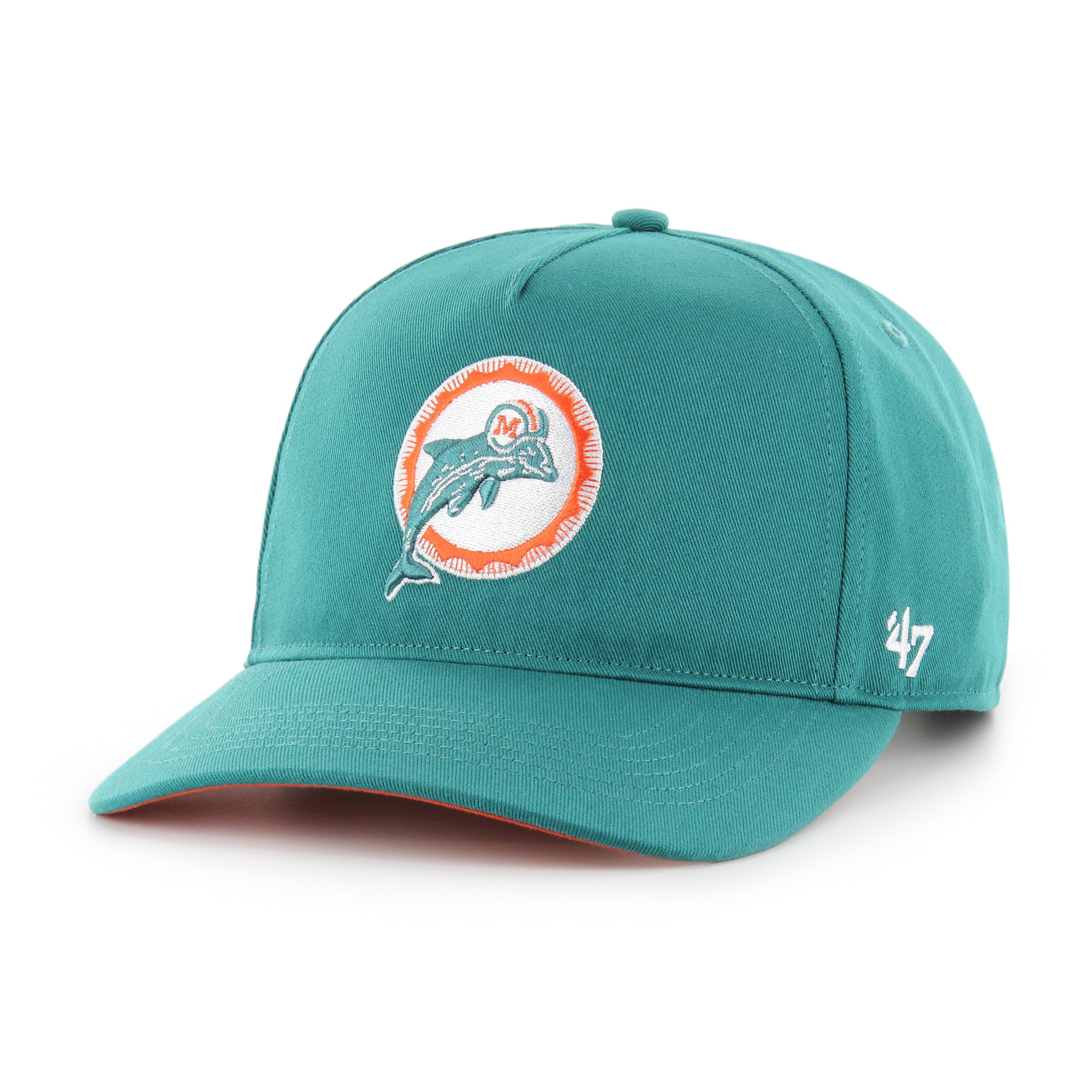 Casquette ajustable pour homme Miami Dolphins NFL 47 Brand Legacy Hitch bleu sarcelle