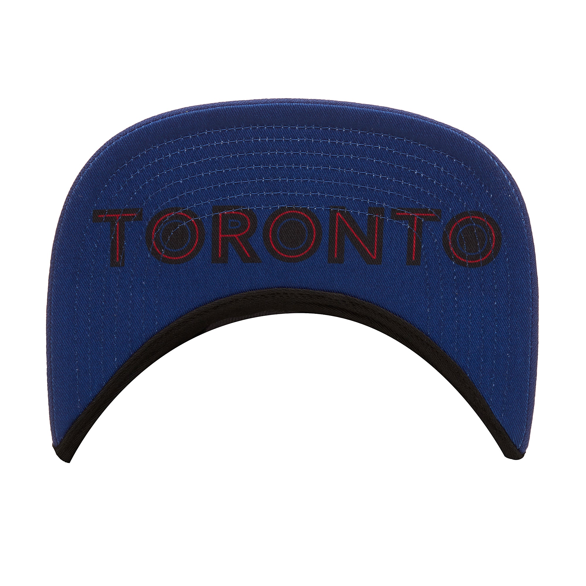 Casquette à visière noire City Connect Captain Snapback pour homme des Toronto Blue Jays MLB 47 Brand