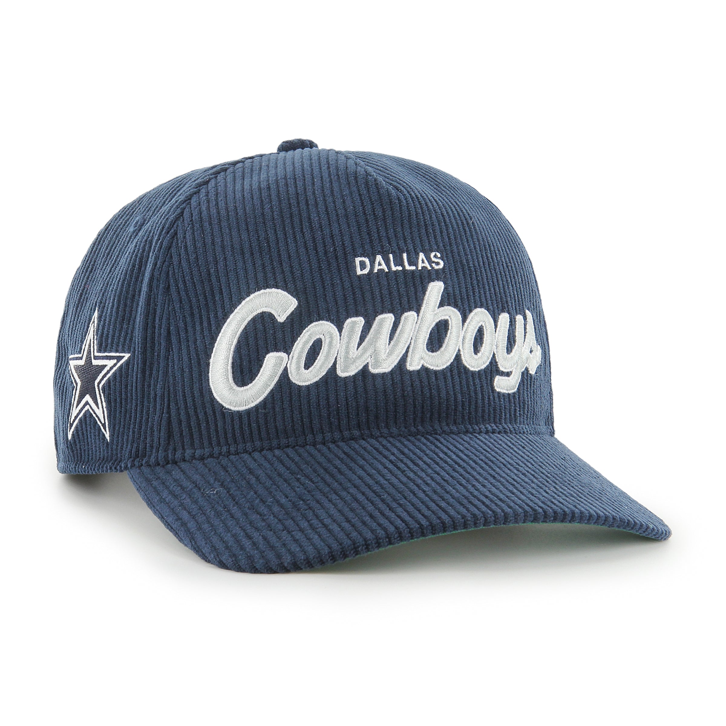 Dallas Cowboys NFL 47 Brand Men's Navy Crosstown Cord Hitch Snapback