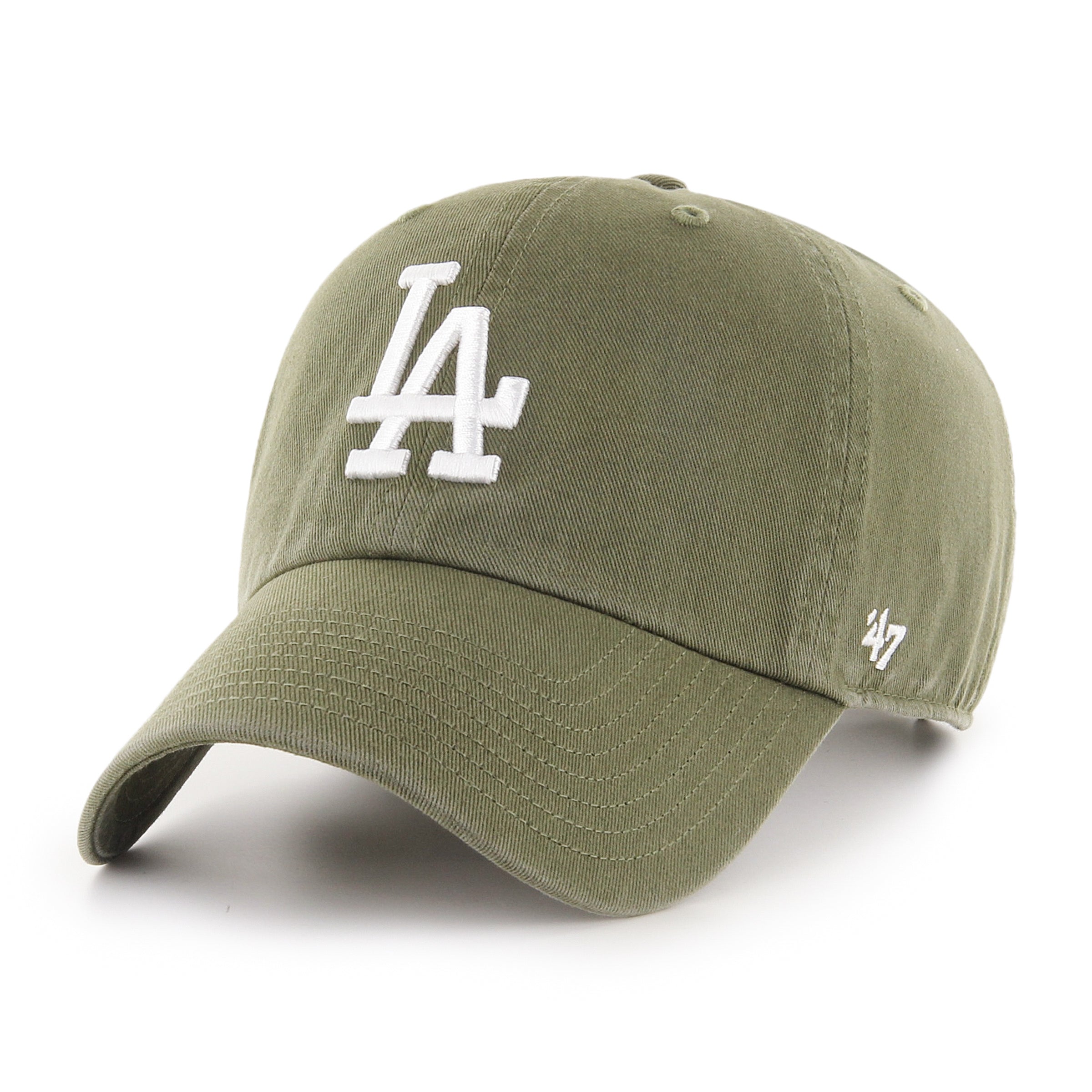 Casquette ajustable MLB 47 Brand Sandalwood Clean Up pour homme des Dodgers de Los Angeles