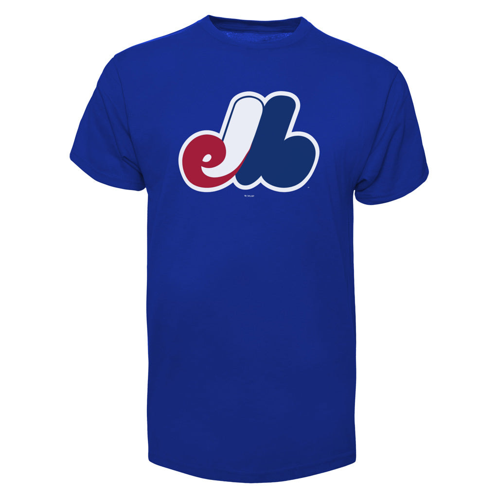 T-shirt pour homme Royal Big Tee de la marque MLB 47 Brand Expos de Montréal