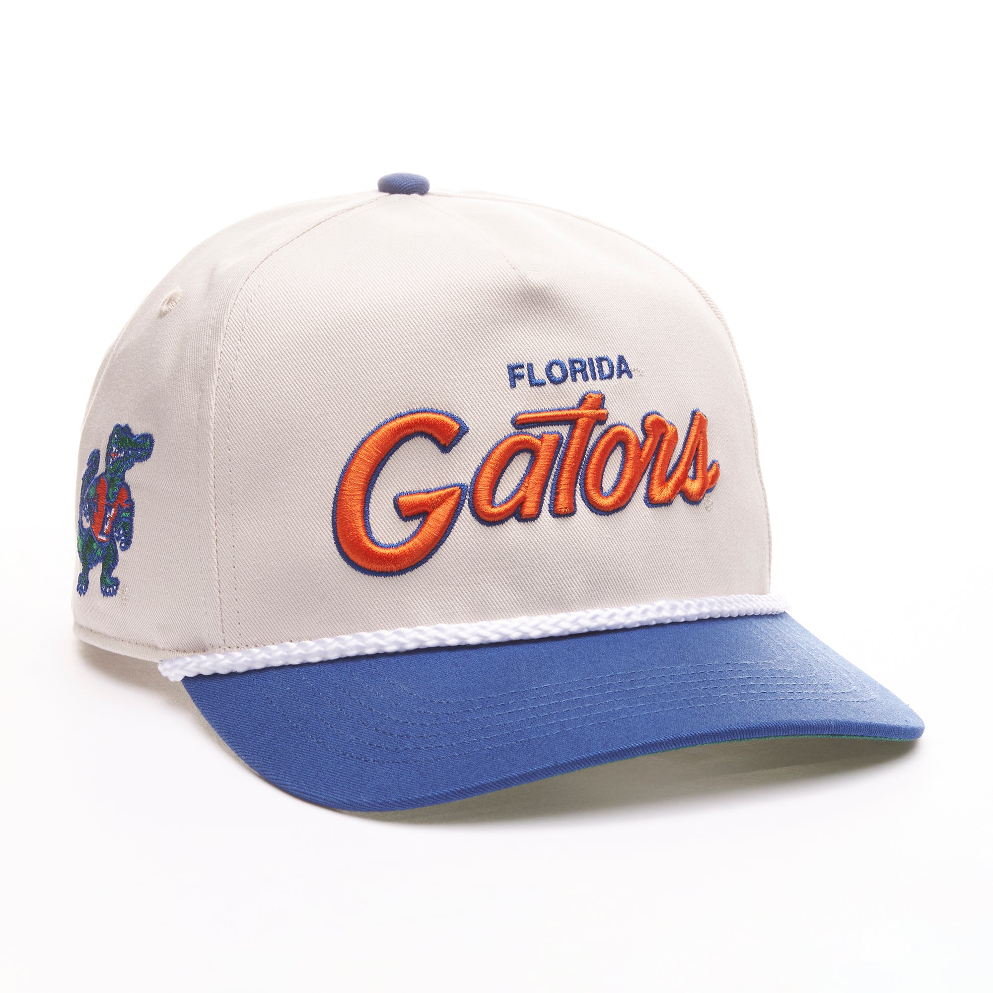 Casquette à pression pour homme Florida Gators NCAA 47 Brand Natural Crosstown Script