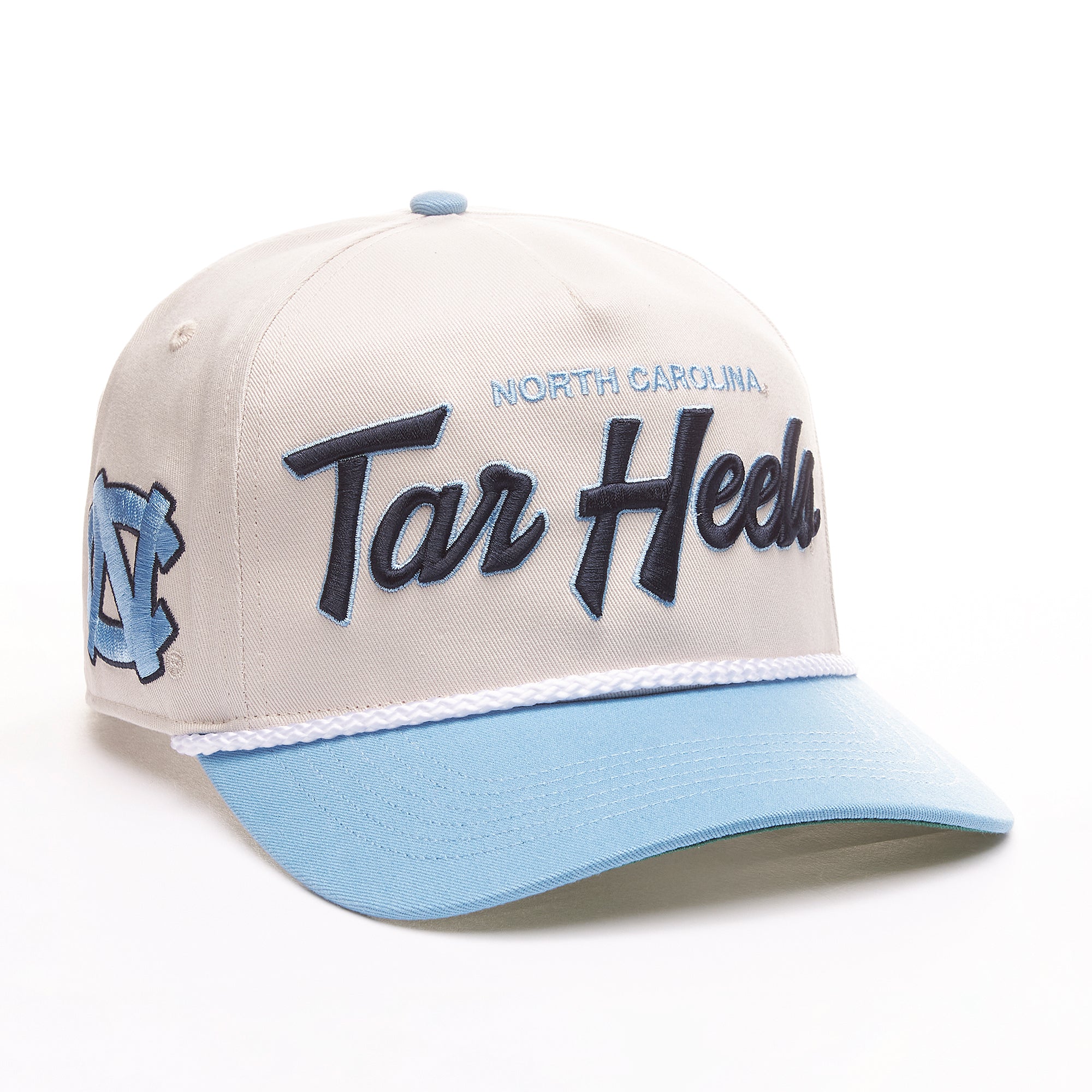 North Carolina Tarheels NCAA 47 Brand Men's Natural Crosstown Script Snapback Hat