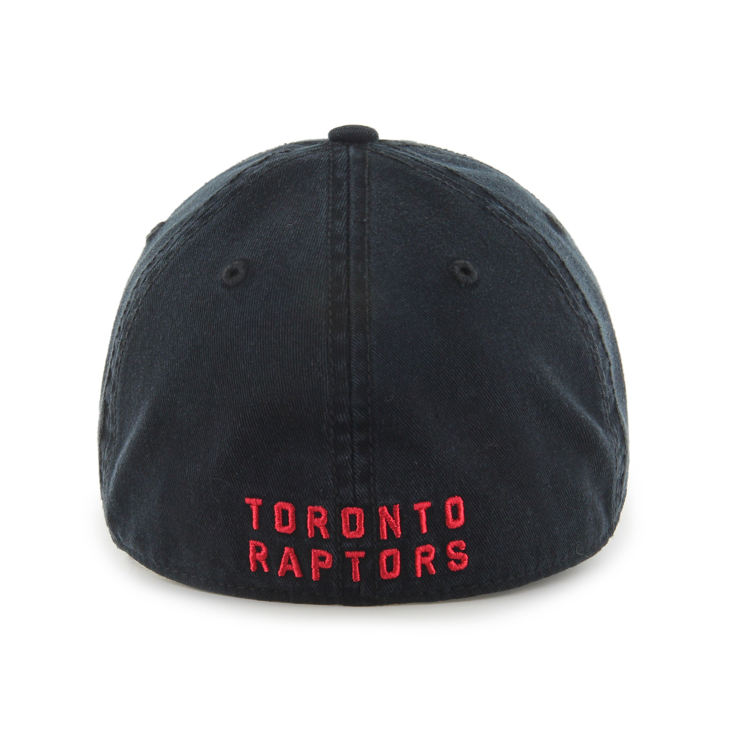 Toronto Raptors NBA 47 Brand Men's Black Franchise Stretch Fit Hat